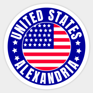 Alexandria Sticker